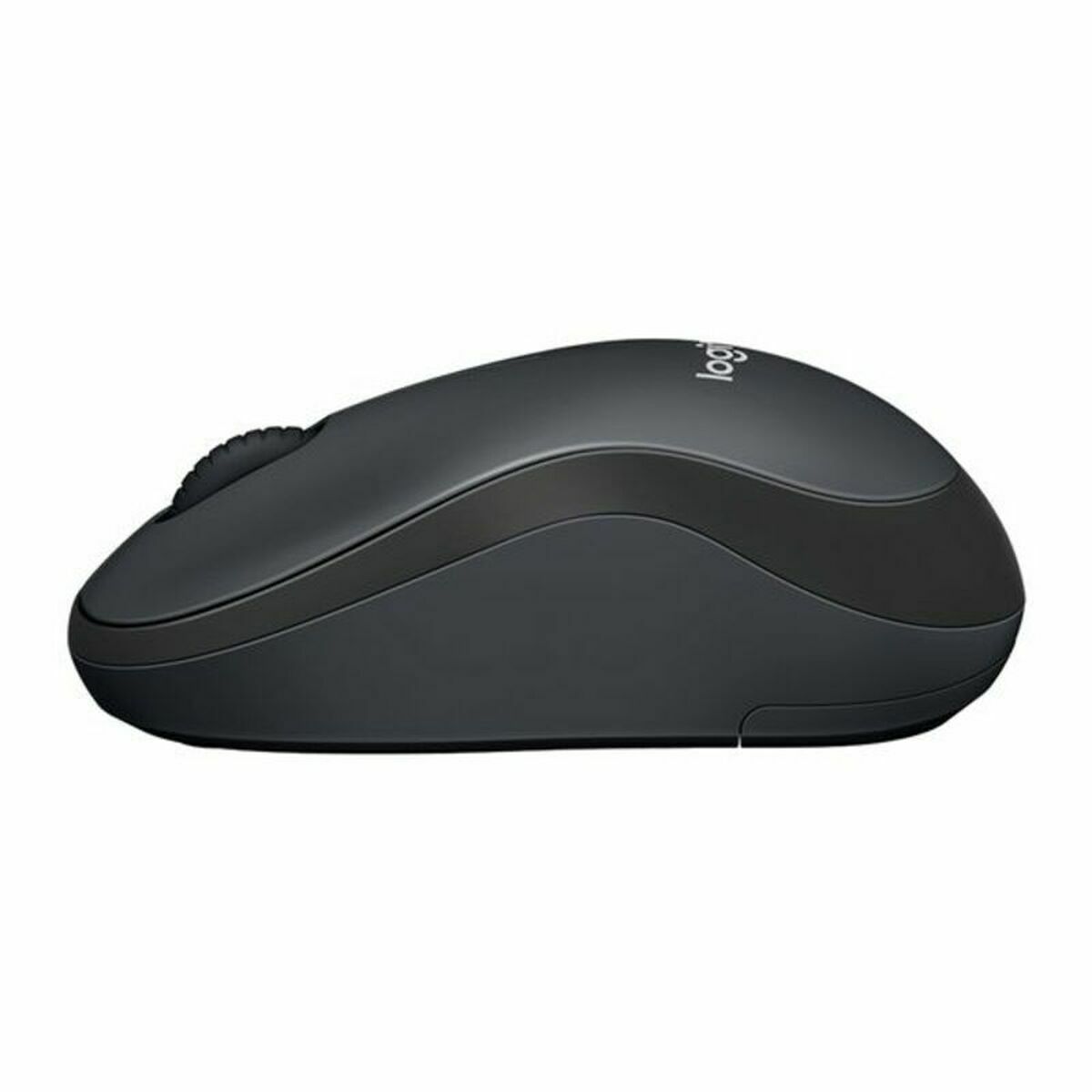 LOGITECH M220 Silent Mouse optical 3 buttons wireless 2.4 GHz USB wireless receiver charcoal