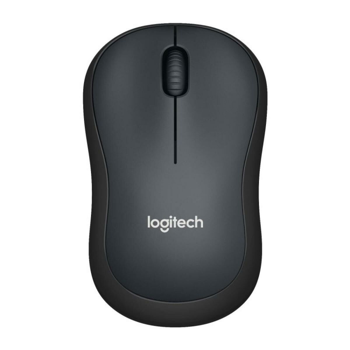 LOGITECH M220 Silent Mouse optical 3 buttons wireless 2.4 GHz USB wireless receiver charcoal