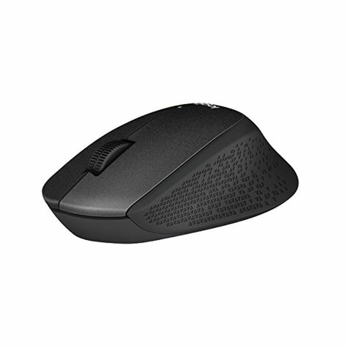 LOGITECH M330 SILENT PLUS Mouse 3 buttons wireless 2.4 GHz USB wireless receiver black