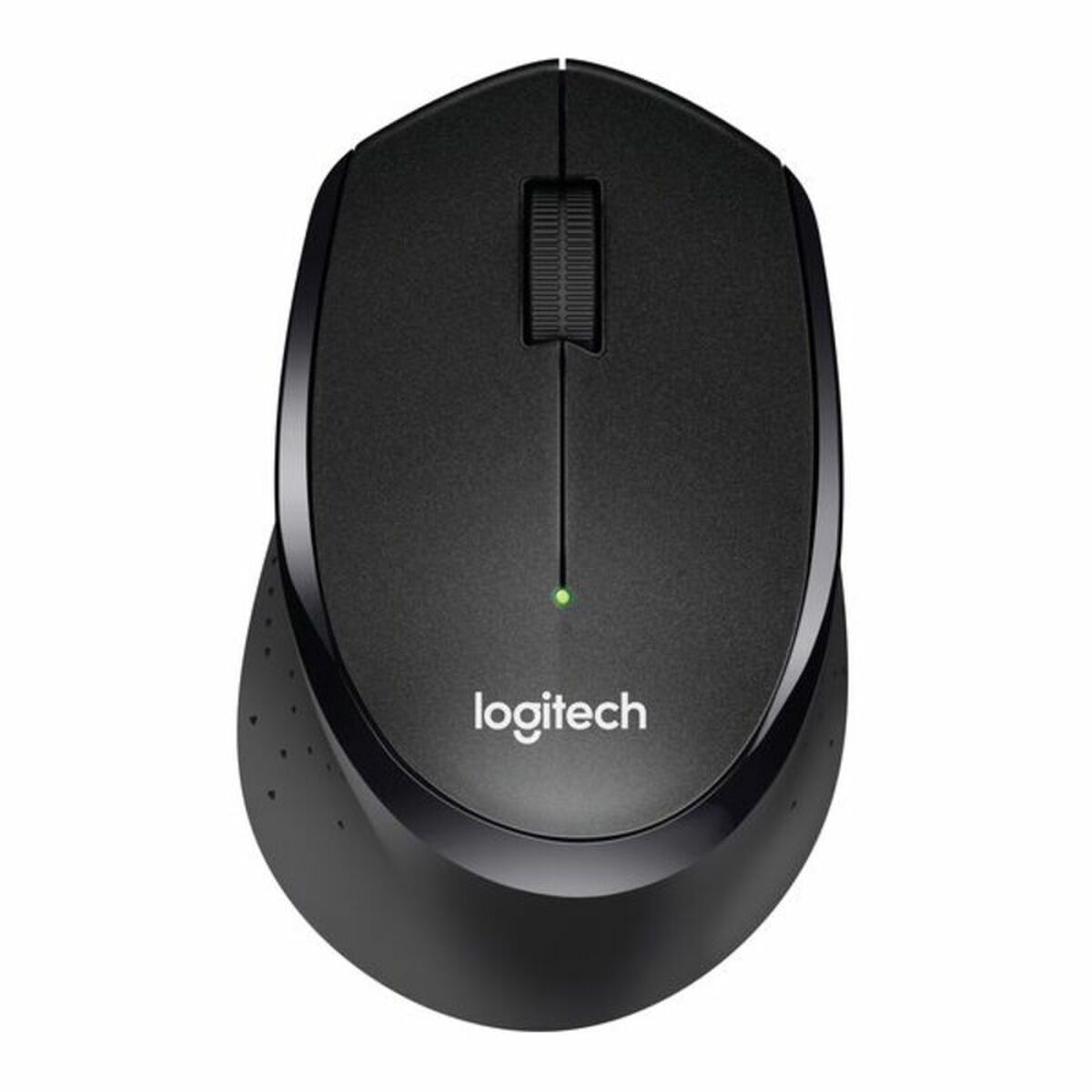 LOGITECH M330 SILENT PLUS Mouse 3 buttons wireless 2.4 GHz USB wireless receiver black
