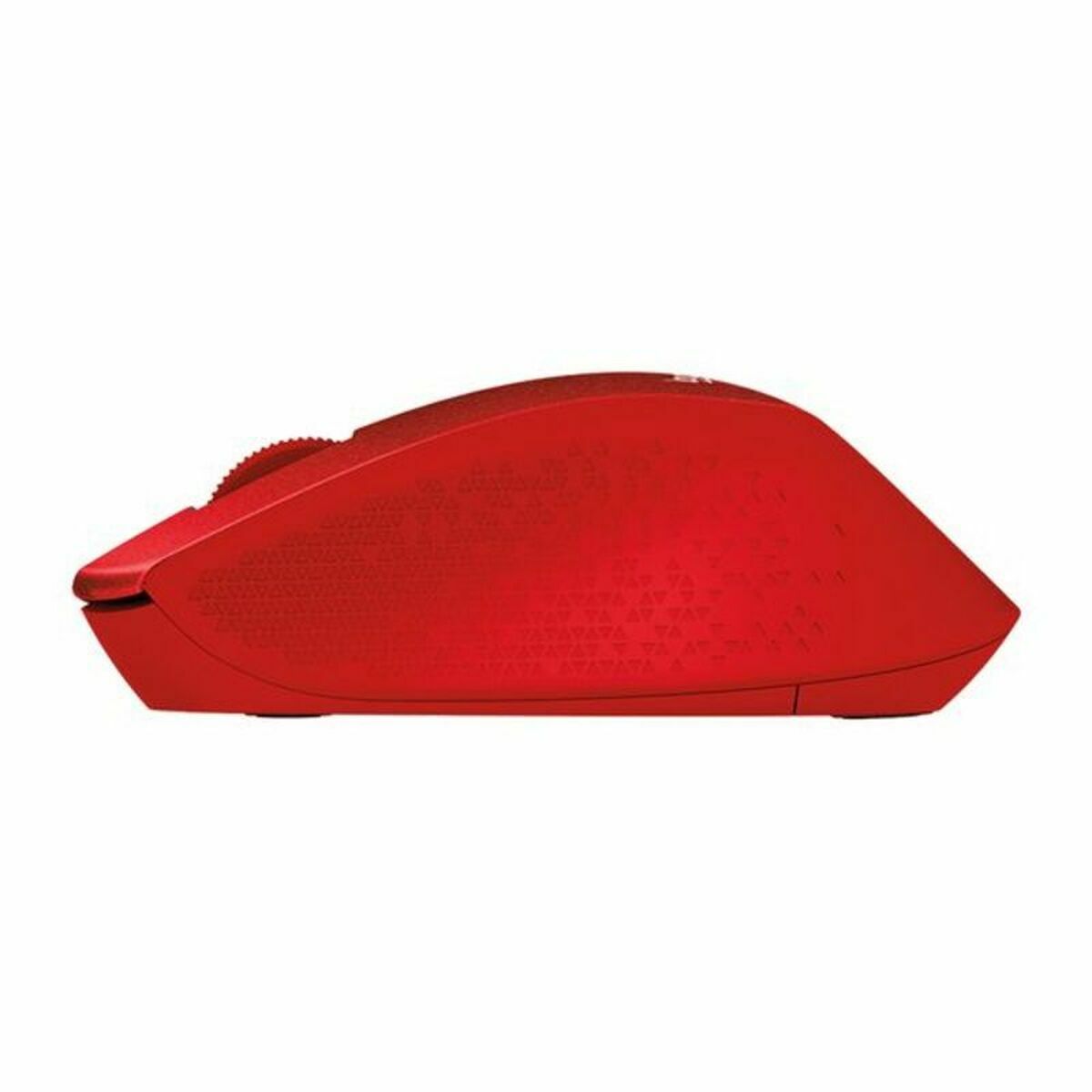 LOGITECH M330 SILENT PLUS Mouse 3 buttons wireless 2.4 GHz USB wireless receiver red