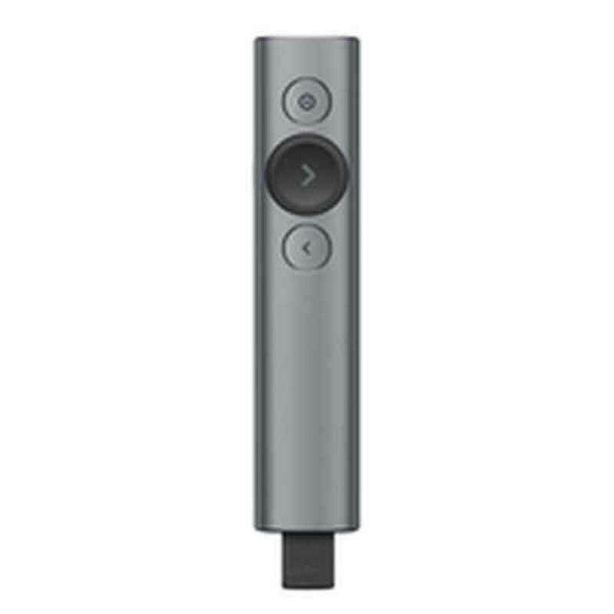 LOGITECH Spotlight Presentation remote control 3 buttons slate