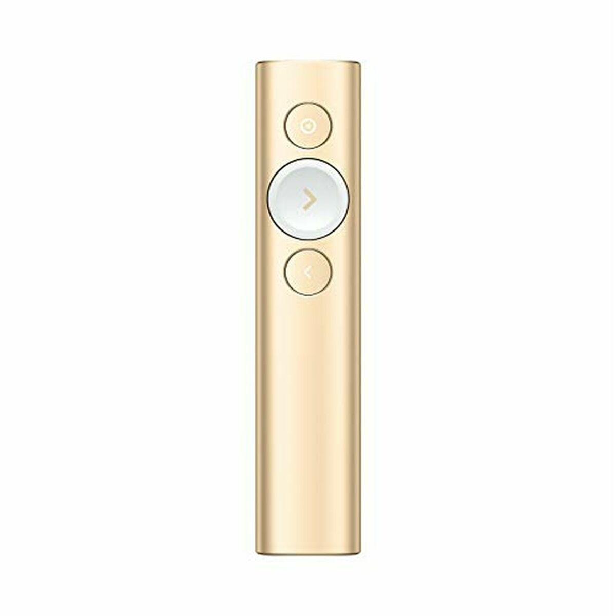 LOGITECH Spotlight Presentation remote control 3 buttons gold