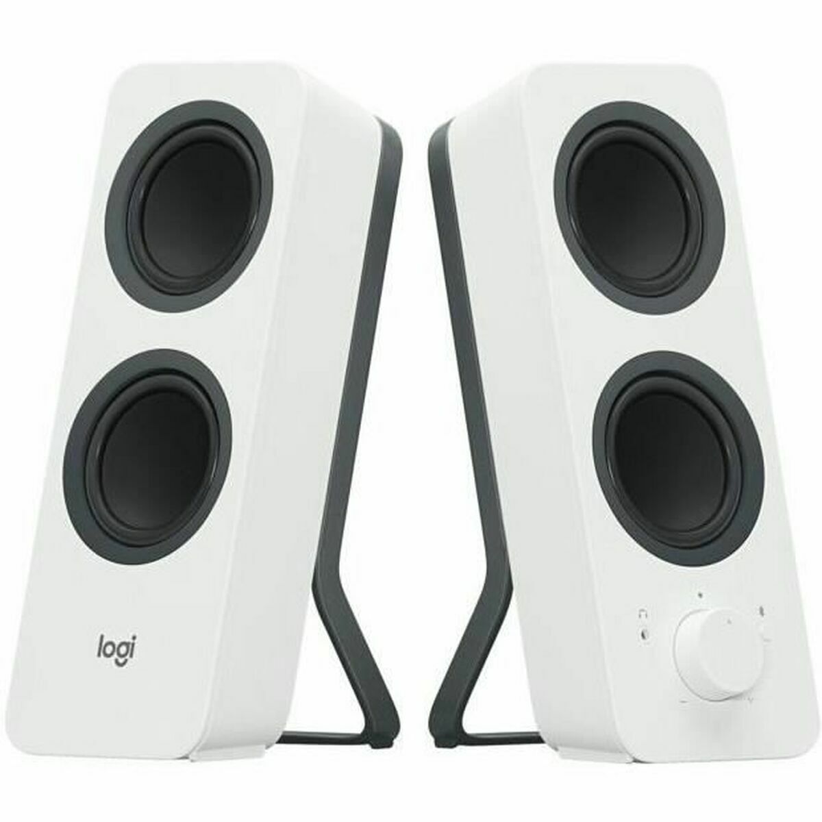 LOGITECH Z207 Speakers for PC 2.0-channel wireless Bluetooth 5 Watt Total white