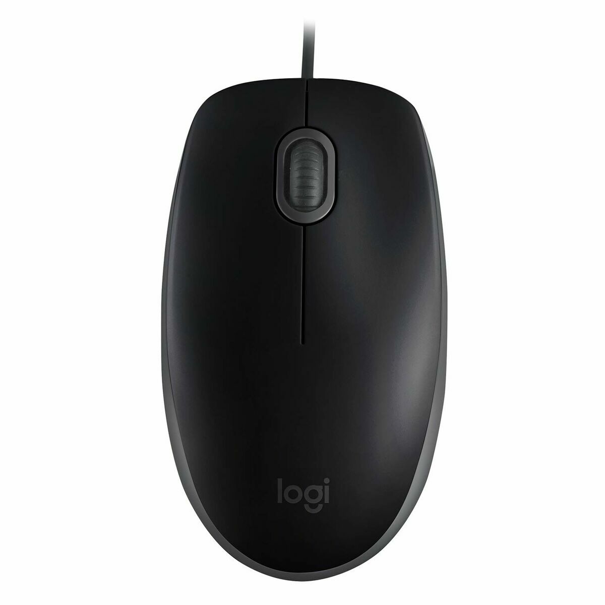 LOGITECH B110 Silent Mouse right and left-handed optical 3 buttons wired USB