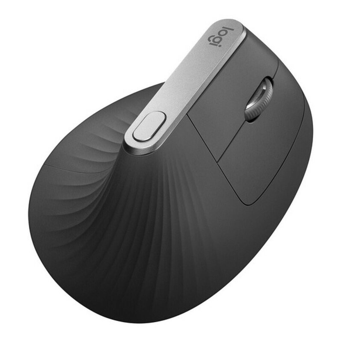 LOGITECH MX Vertical Vertical mouse ergonomic optical 6 buttons wireless wired Bluetooth 2.4 GHz USB wireless receiver graphite