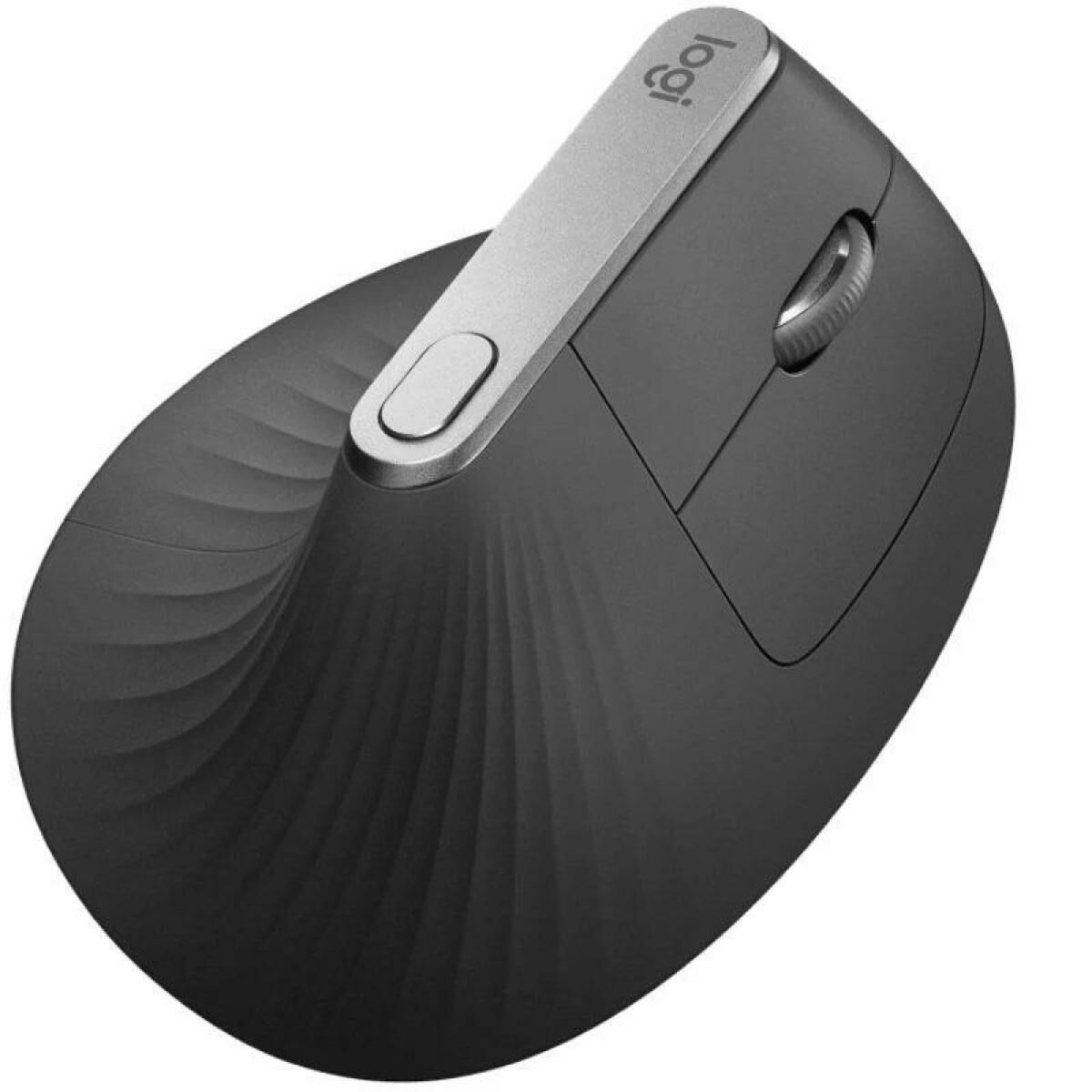 LOGITECH MX Vertical Vertical mouse ergonomic optical 6 buttons wireless wired Bluetooth 2.4 GHz USB wireless receiver graphite