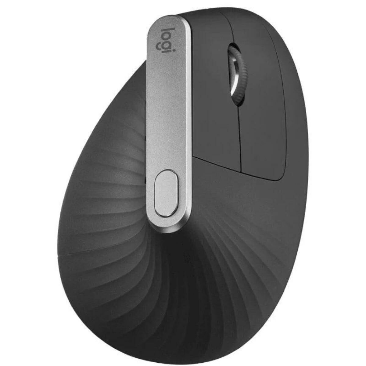 LOGITECH MX Vertical Vertical mouse ergonomic optical 6 buttons wireless wired Bluetooth 2.4 GHz USB wireless receiver graphite