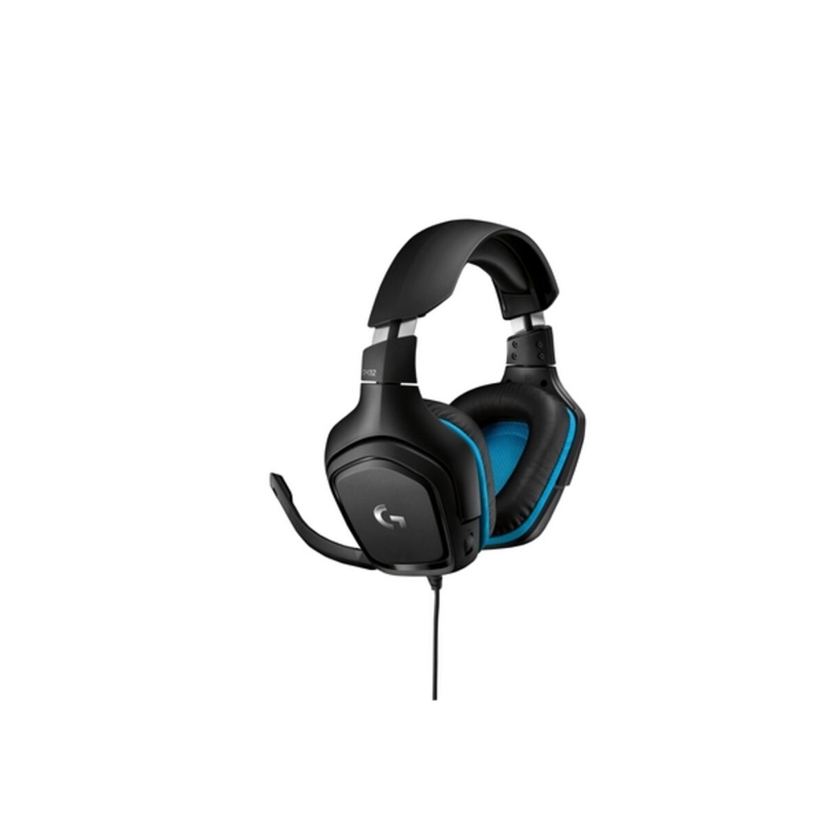 LOGITECH Gaming Headset G432 Headset 7.1 channel full size wired USB 3.5 mm jack black