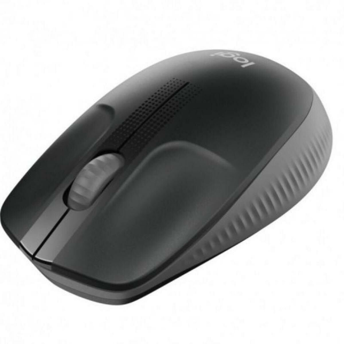 LOGITECH M190 Mouse optical 3 buttons wireless USB wireless receiver charcoal