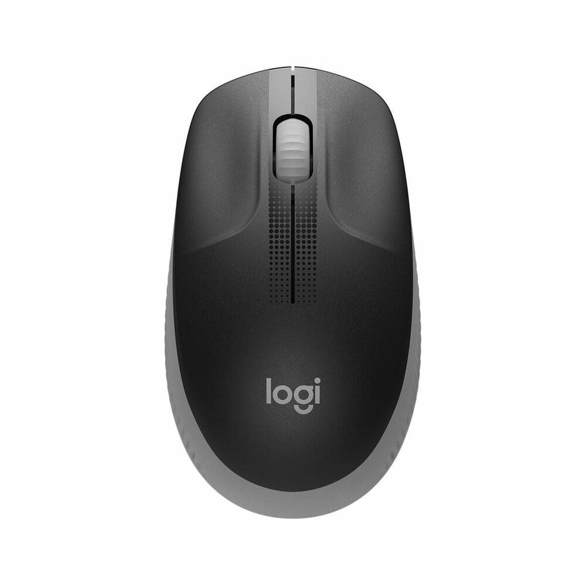 LOGITECH M190 Mouse optical 3 buttons wireless USB wireless receiver mid grey