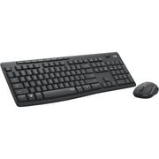 Logitech MK295 Silent clavier Souris incluse Bureau RF sans fil QWERTY US International Graphite