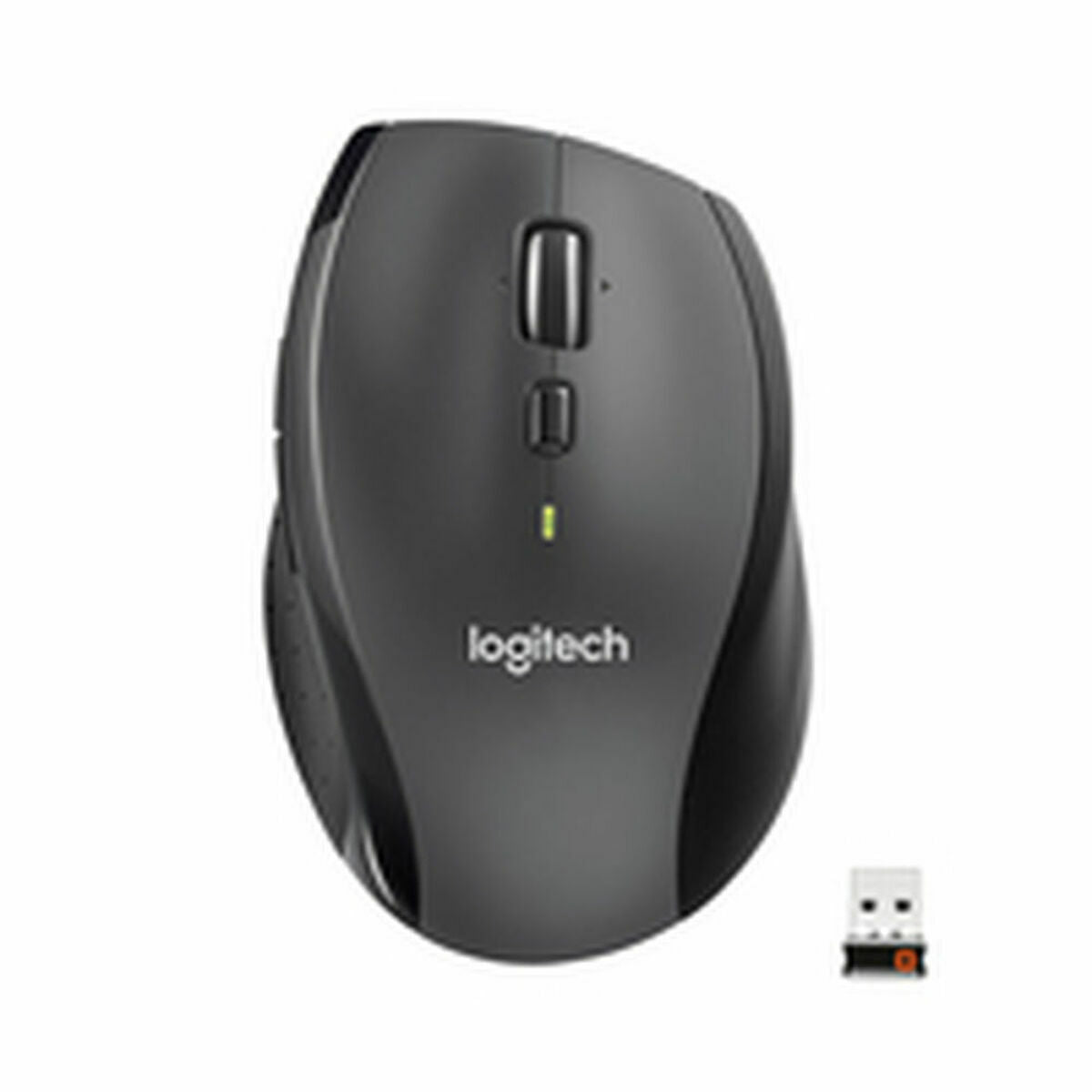 LOGITECH Marathon M705 Mouse right-handed laser wireless 2.4 GHz USB wireless receiver