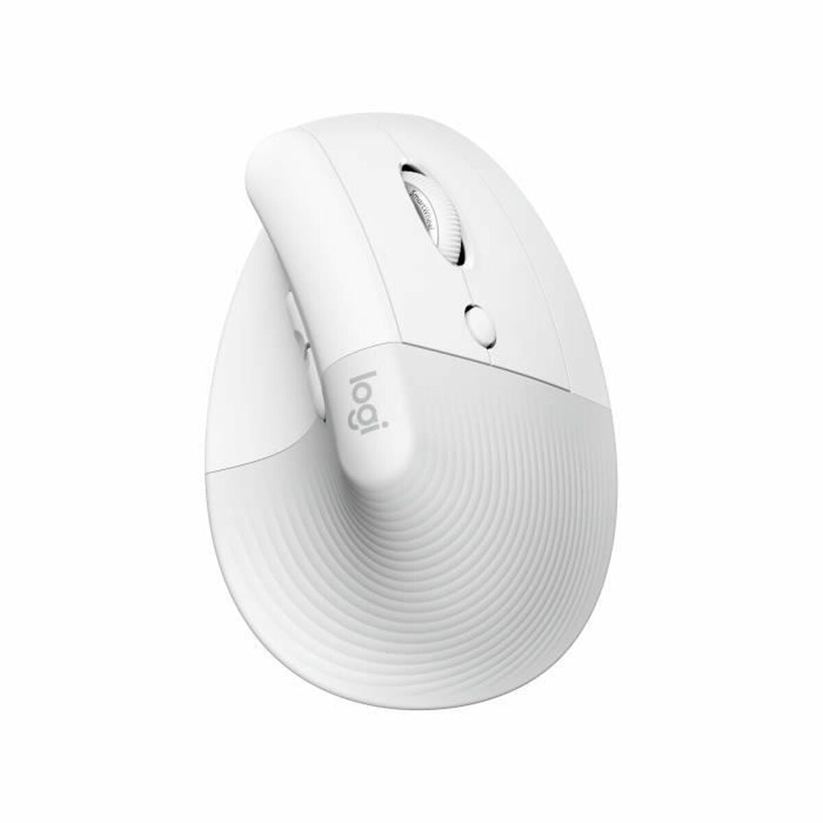 LOGITECH Lift for Mac Vertical mouse ergonomic optical 6 buttons wireless Bluetooth Bolt USB receiver off-white