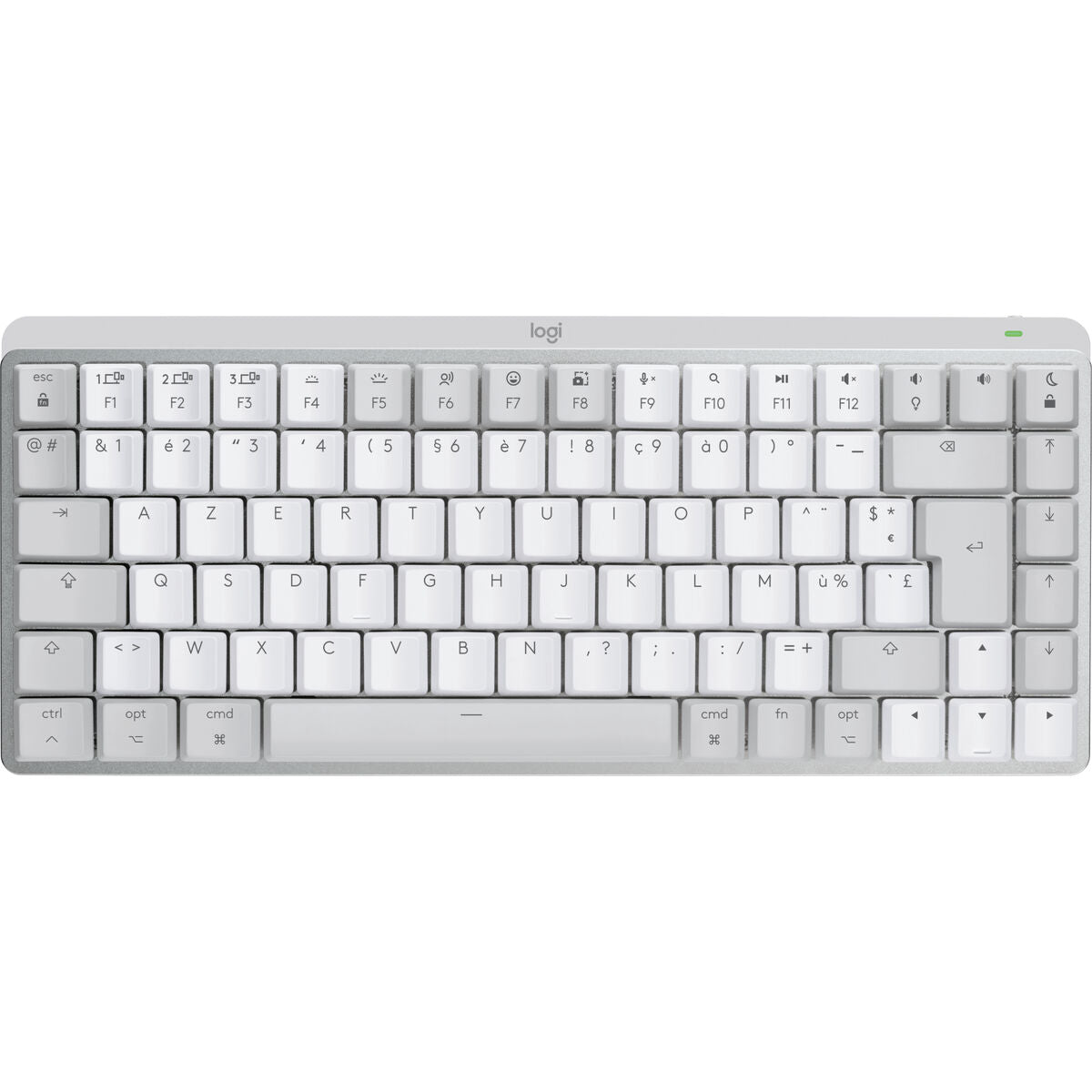 LOGITECH MX Mechanical Mini for Mac Minimalist Wireless Illuminated Keyboard - PALE GREY - (FRA) - EMEA