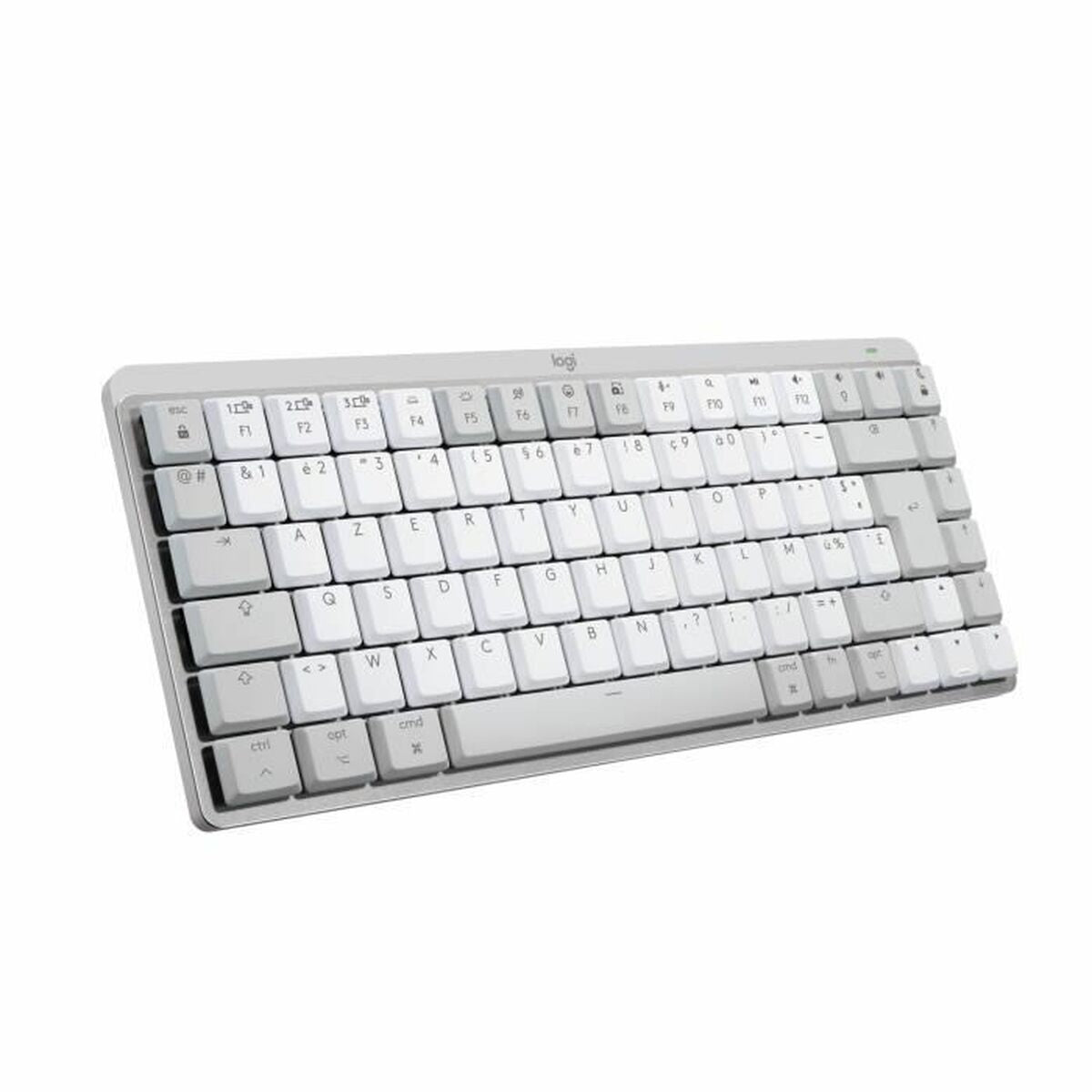 LOGITECH MX Mechanical Mini for Mac Minimalist Wireless Illuminated Keyboard - PALE GREY - (FRA) - EMEA