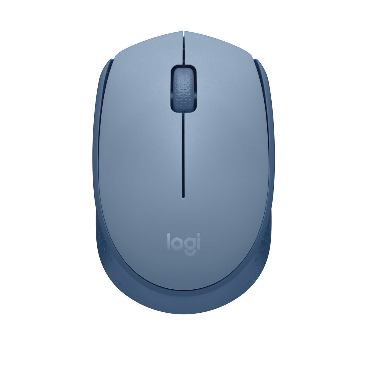 LOGITECH M171 Mouse right and left-handed optical 3 buttons wireless 2.4 GHz USB wireless receiver blue/grey