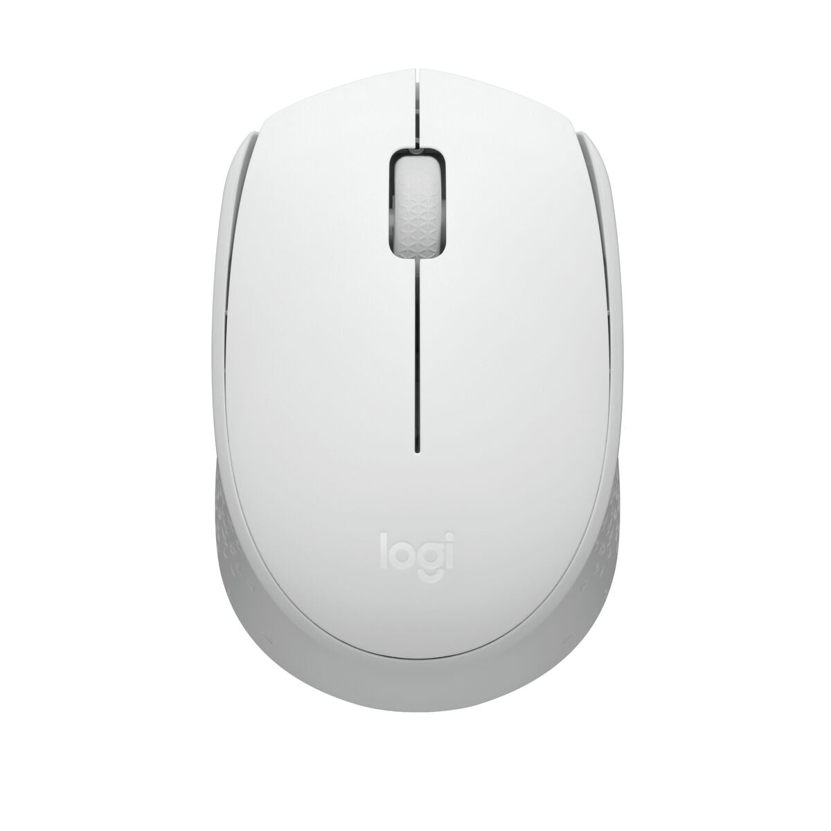 LOGITECH M171 Mouse right and left-handed optical 3 buttons wireless 2.4 GHz USB wireless receiver off-white