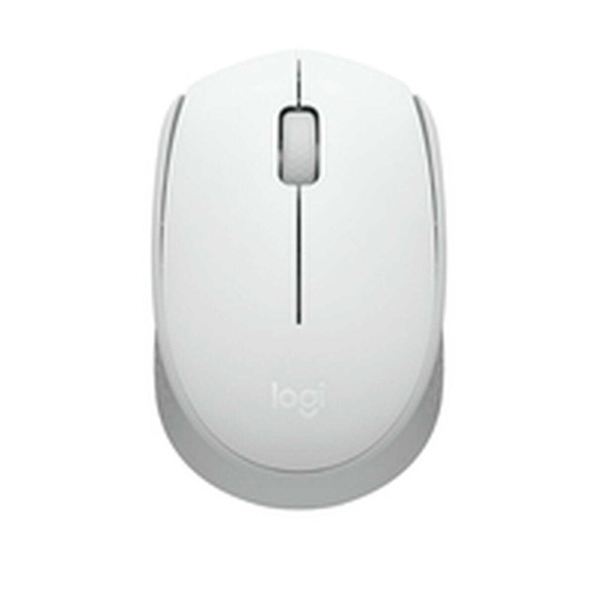 LOGITECH M171 Mouse right and left-handed optical 3 buttons wireless 2.4 GHz USB wireless receiver off-white