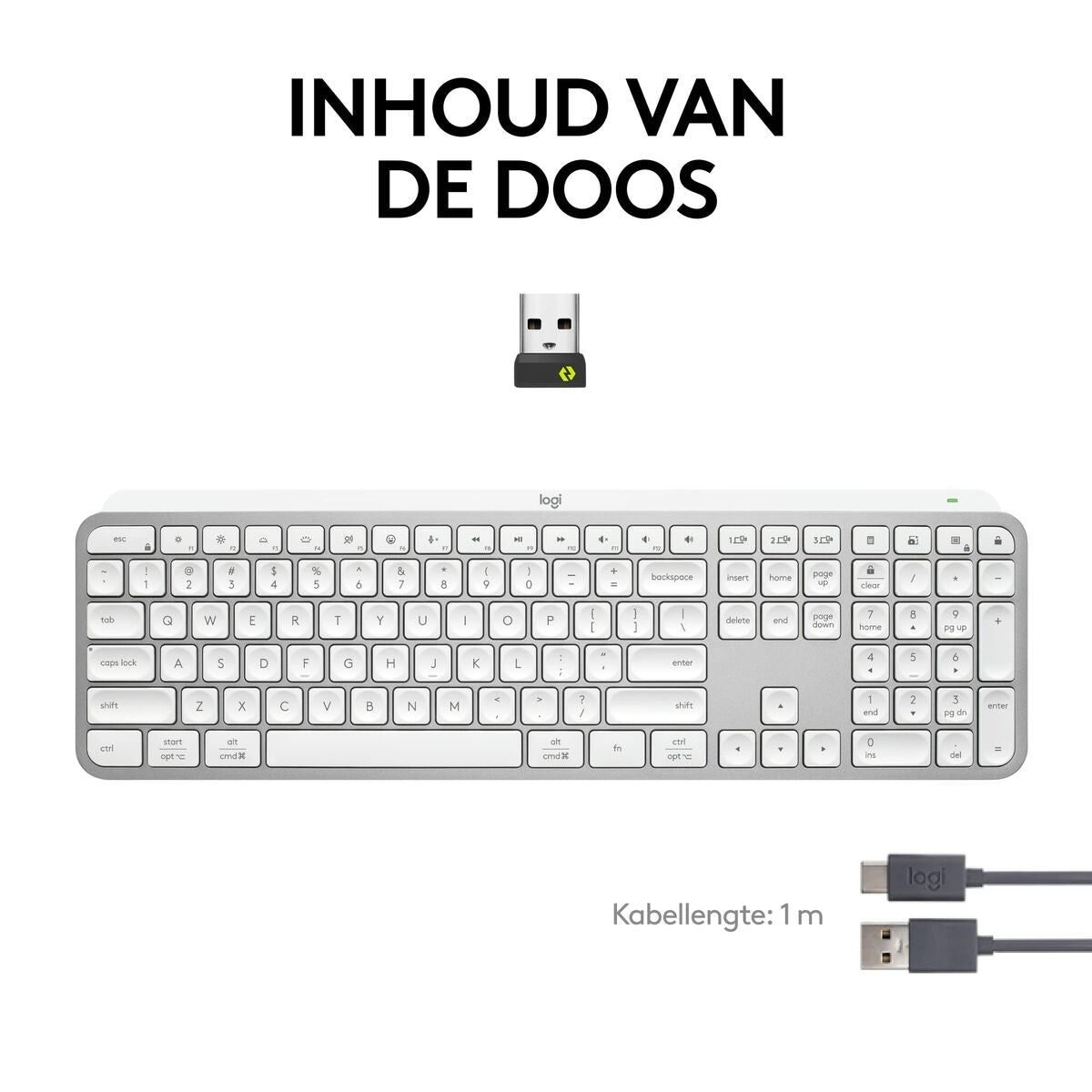 Clavier Logitech 920-011588 Espagnol Qwerty QWERTY Qwerty US