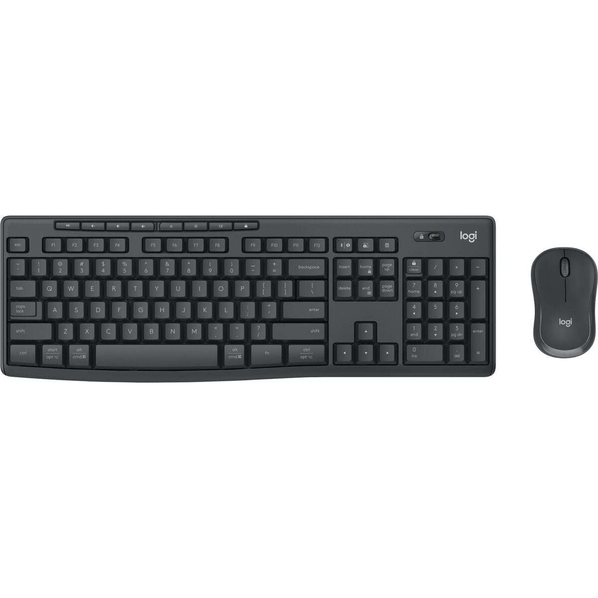 Logitech MK370 Combo for Business clavier Souris incluse Bureau Bluetooth QWERTY Anglais britannique Graphite