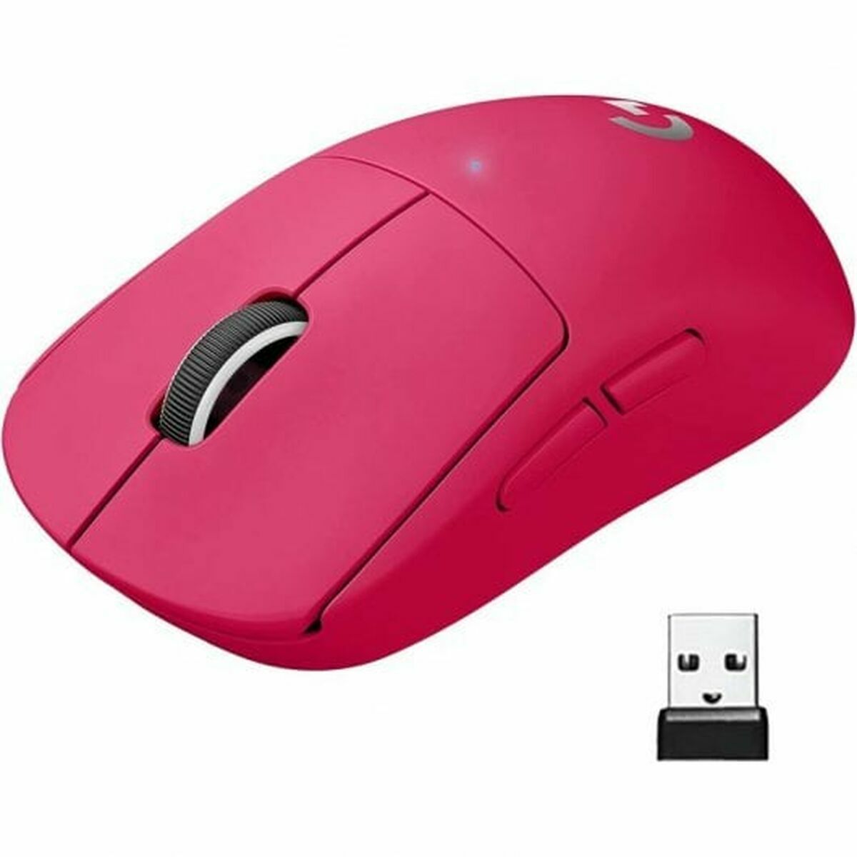 LOGITECH G PRO X SUPERLIGHT 2 Mouse gaming optical 5 buttons wireless 2.4 GHz USB LIGHTSPEED receiver pink
