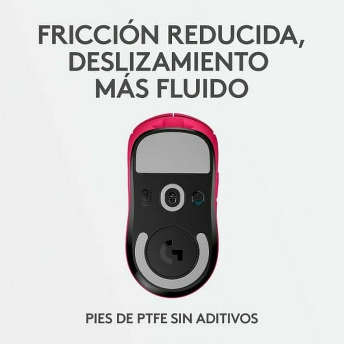 LOGITECH G PRO X SUPERLIGHT 2 Mouse gaming optical 5 buttons wireless 2.4 GHz USB LIGHTSPEED receiver pink