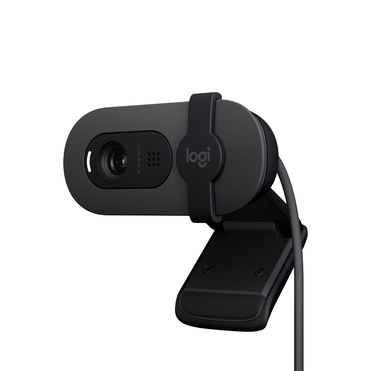 LOGITECH BRIO 100 Webcam colour 2 MP 1920 x 1080 720p 1080p audio wired USB