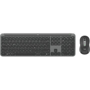 Logitech Signature Slim MK950 for Business clavier Souris incluse Bureau RF sans fil + Bluetooth QWERTZ Allemand Graphite