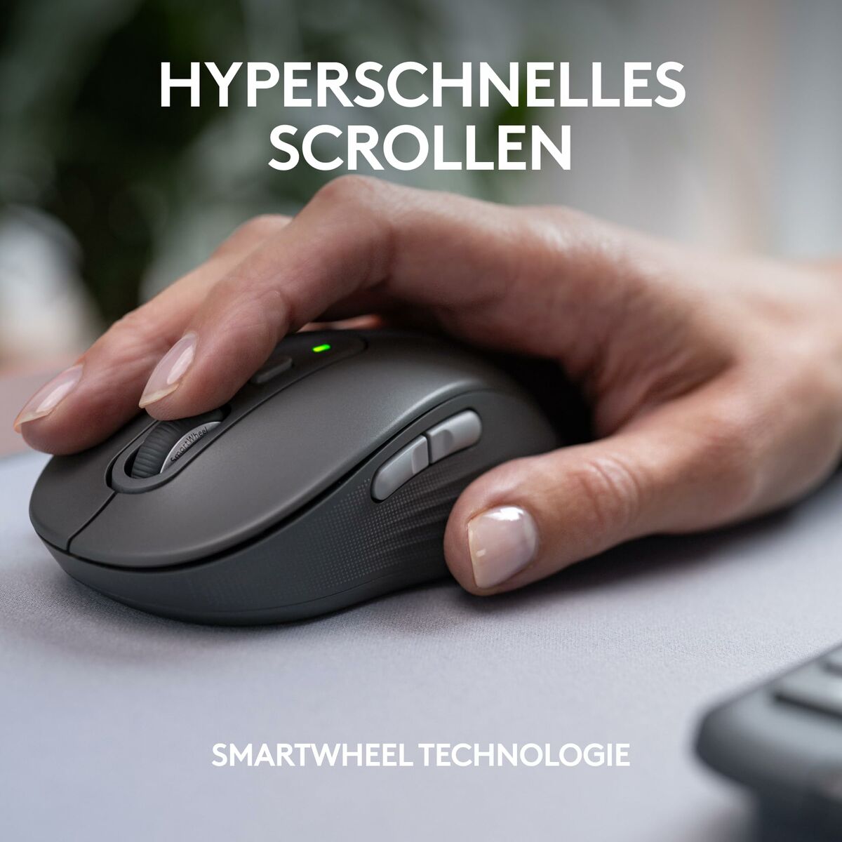 Logitech Signature Slim MK950 for Business clavier Souris incluse Bureau RF sans fil + Bluetooth QWERTZ Allemand Graphite