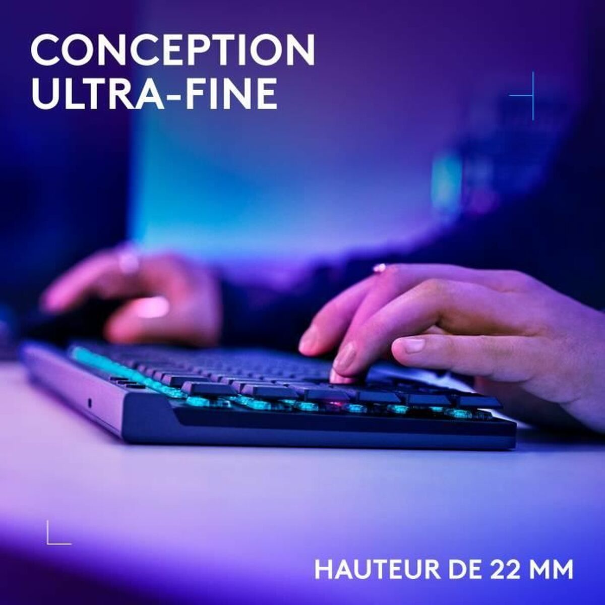 LOGITECH G515 LIGHTSPEED TKL Black (FR)