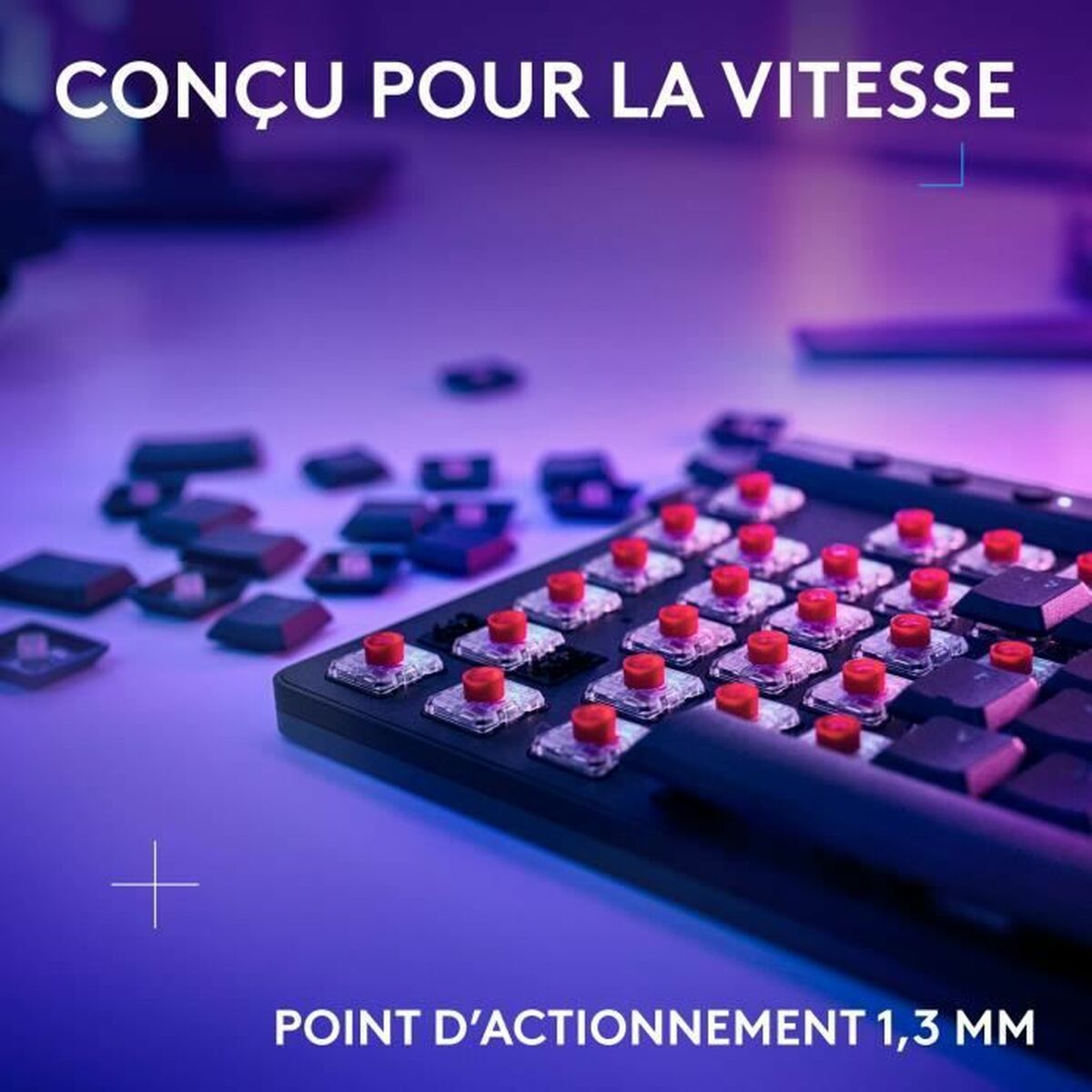 LOGITECH G515 LIGHTSPEED TKL Black (FR)