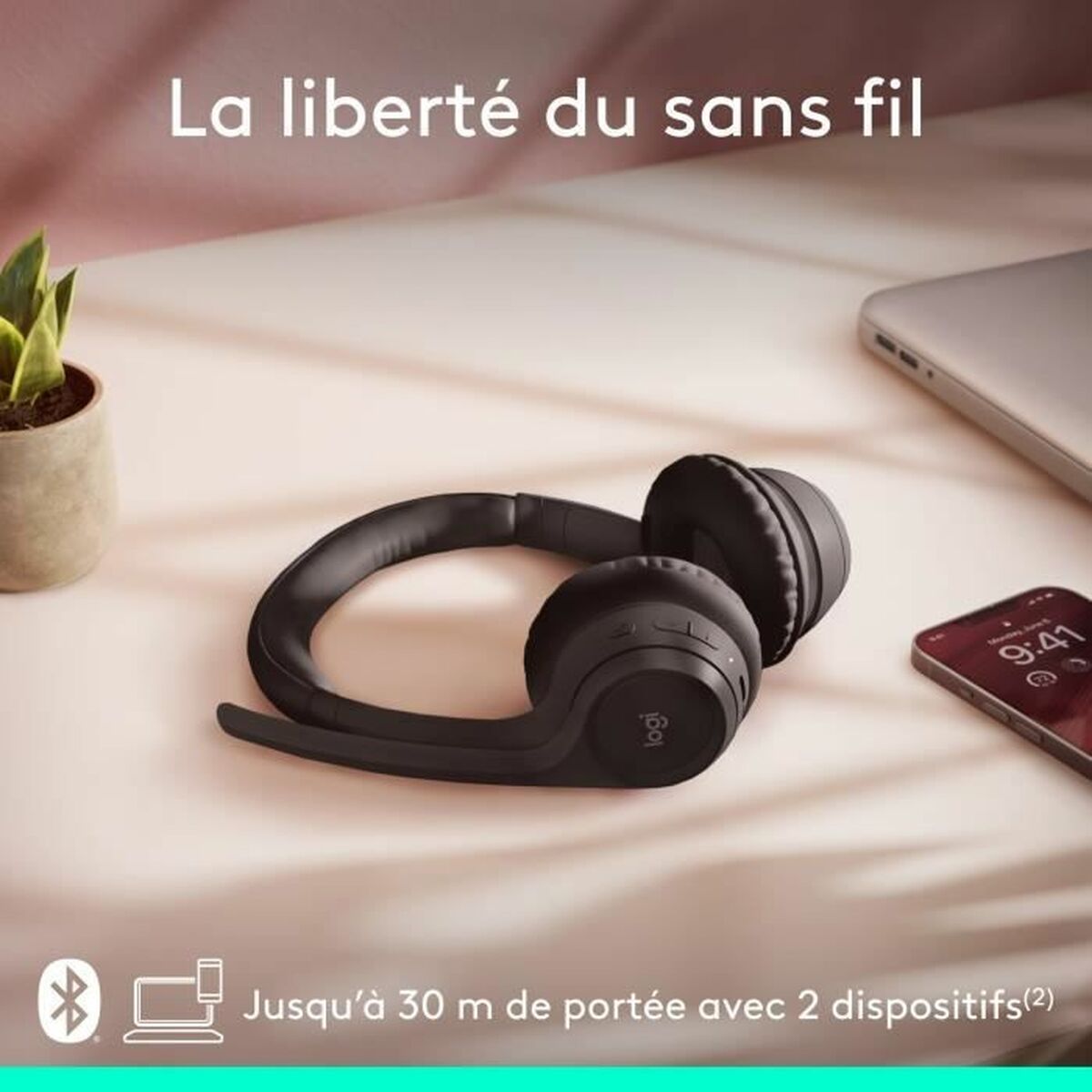 LOGITECH Zone 300 - Black - EMEA28-935