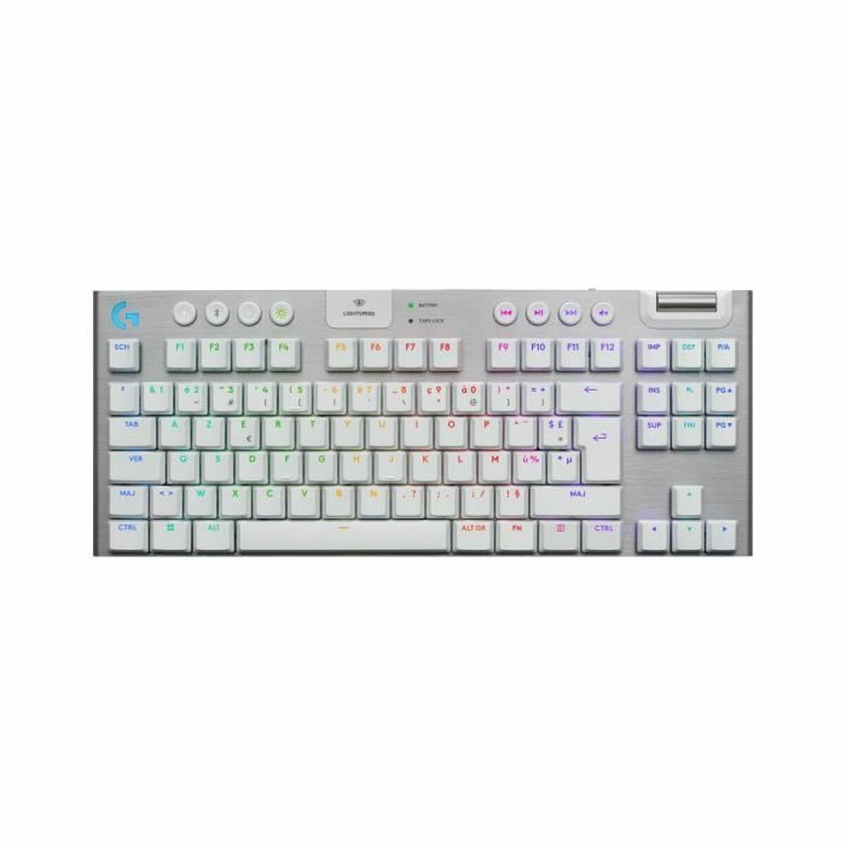 LOGITECH G915 X LIGHTSPEED TKL Wireless Gaming Keyboard White (FR)