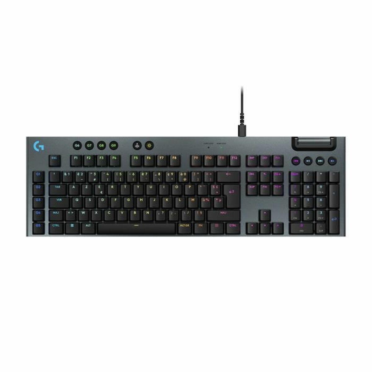 LOGITECH G915 X Wired Gaming Keyboard Black (FR)