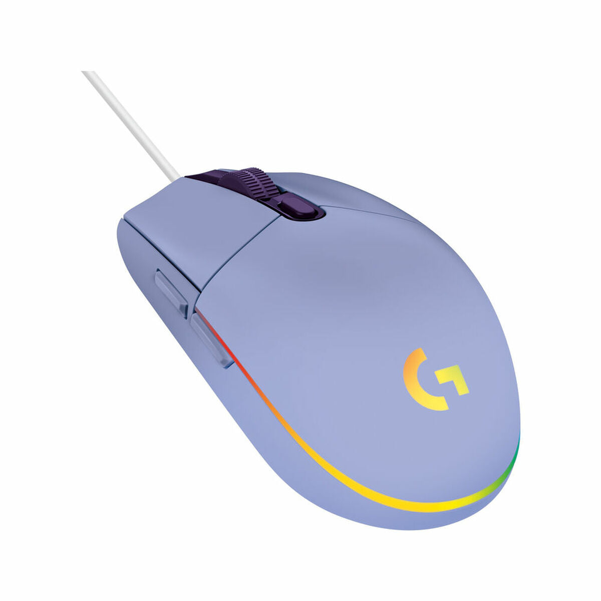 LOGITECH Gaming Mouse G203 LIGHTSYNC Mouse optical 6 buttons wired USB lilac for Komplett Epic Gaming PC a125