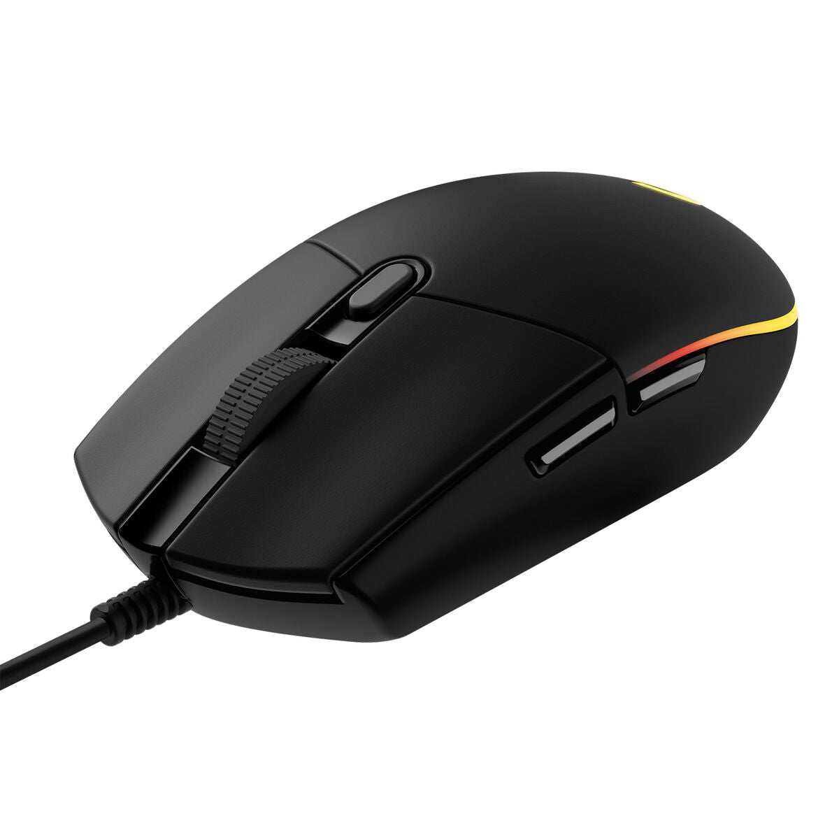 LOGITECH Gaming Mouse G203 LIGHTSYNC Mouse optical 6 buttons wired USB black