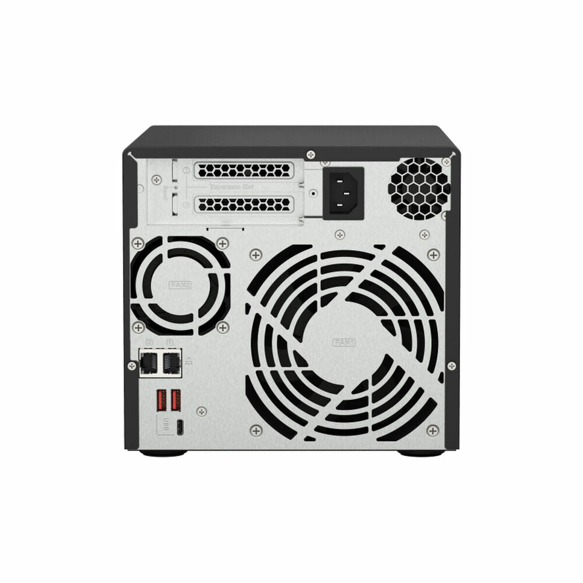 QNAP TS-473A-8G NAS AMD Ryzen Embedded V1500B 8Go SO-DIMM DDR4 4x 2.5/3.5inch SATA 6Gbps 2x M.2 2280 NVMe PCIe Gen3 x1 slots