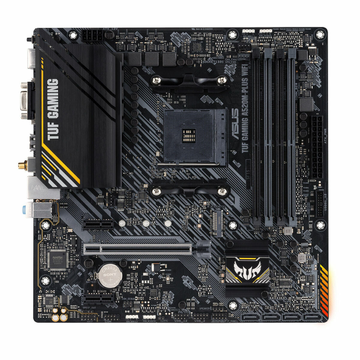 ASUS TUF GAMING A520M-PLUS II AMD A520 microATX 4DDR4