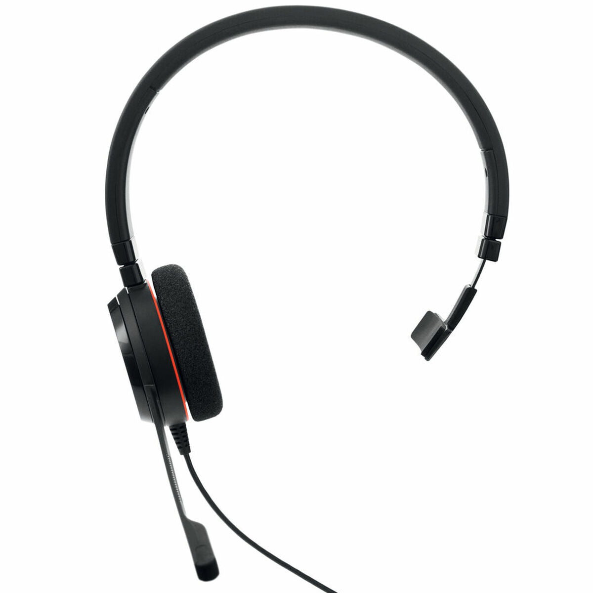 Jabra Evolve 20 MS Mono Casque Avec fil Arceau Bureau/Centre d'appels USB Type-A Noir