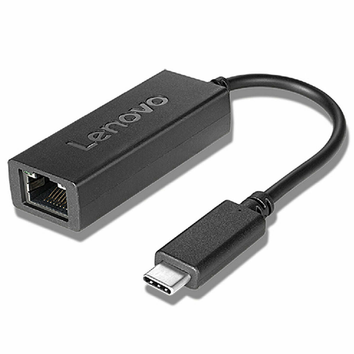 LENOVO USB-C to Ethernet Adapter - Adaptateur réseau - USB-C - Gigabit Ethernet x 1 - noir