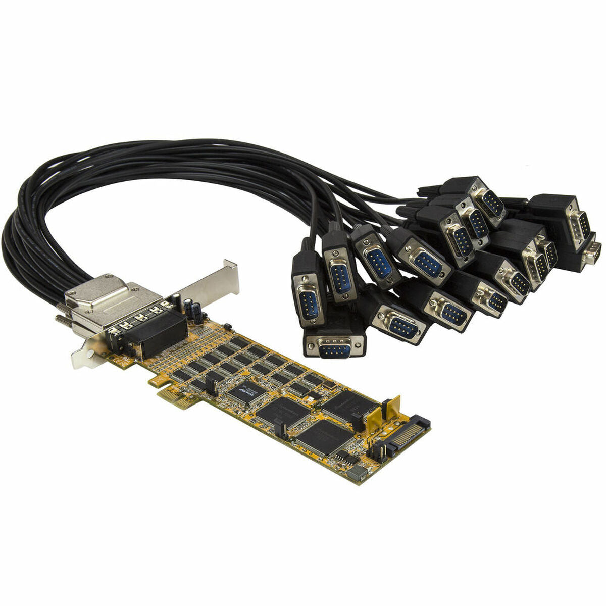 Scheda seriale 16 porte DB9 RS232 - PCIe