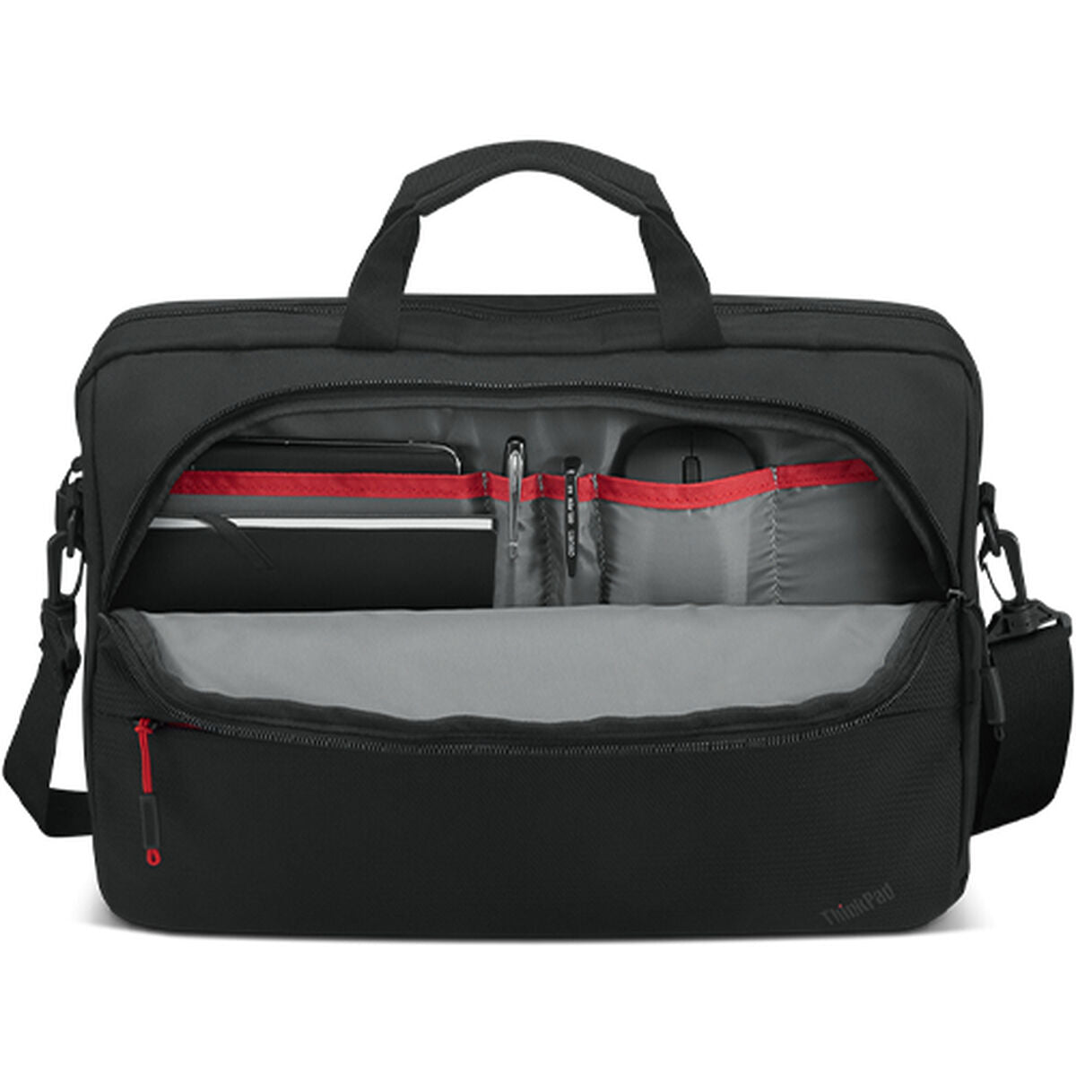 Lenovo ThinkPad Essential Topload (Eco) - Sacoche pour ordinateur portable - 16p - Noir avec des touches de rouge - ThinkRed