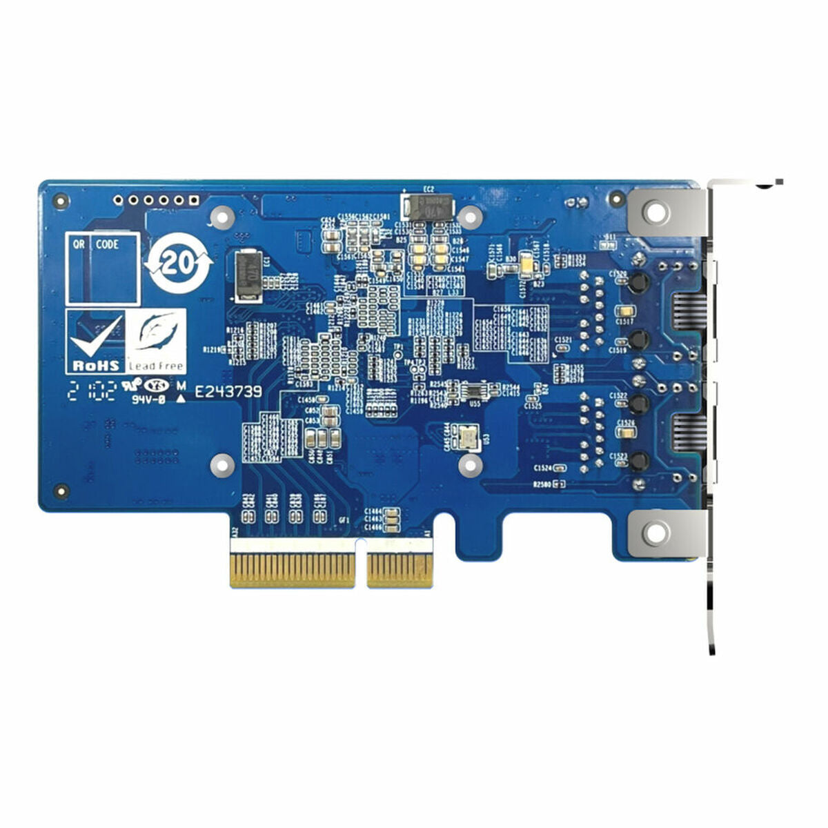 Dual-port 10GBASE-T 10GbE network expa