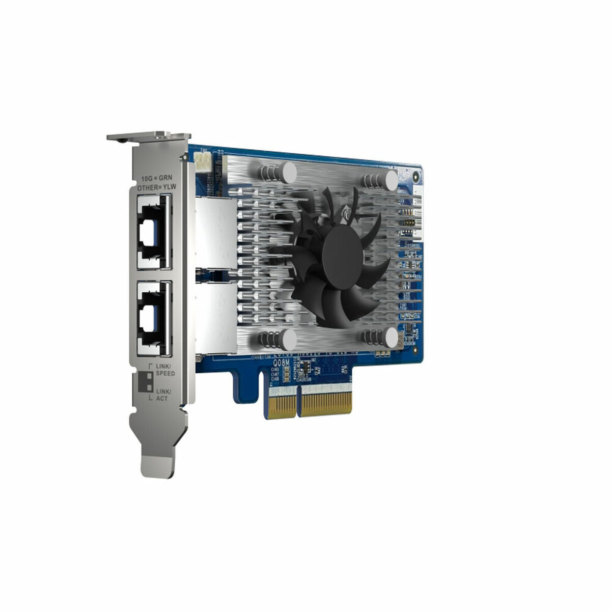 Dual-port 10GBASE-T 10GbE network expa