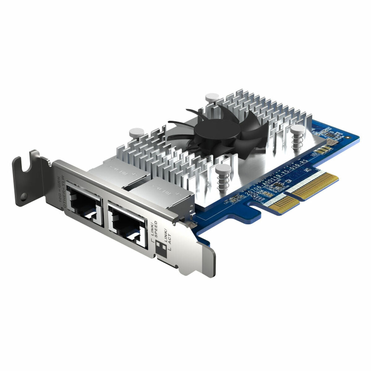 Dual-port 10GBASE-T 10GbE network expa