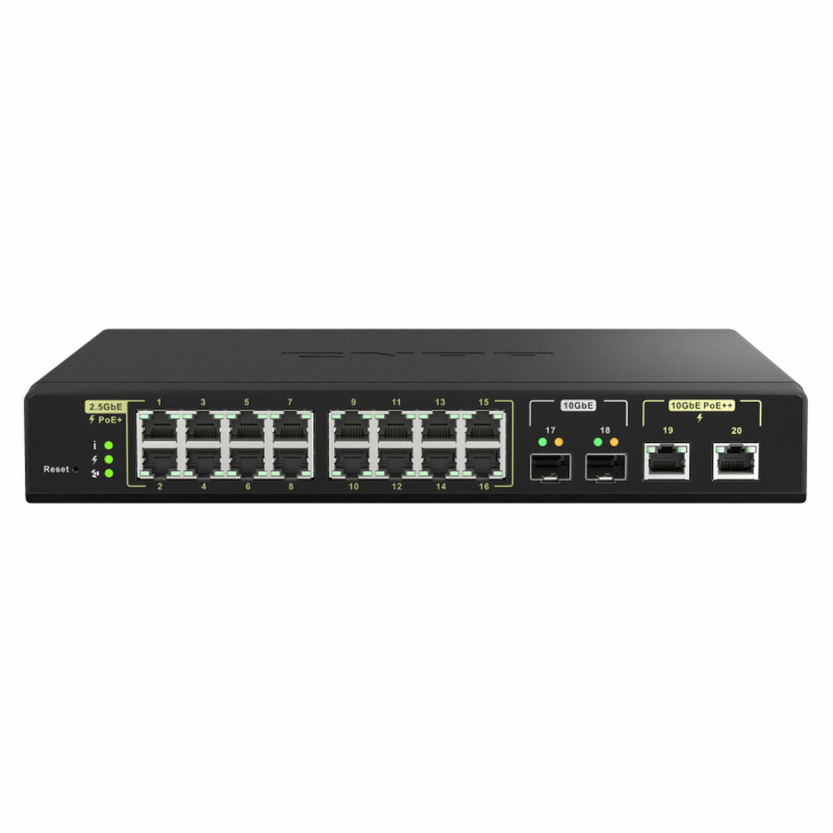 16x2.5GbE PoE 2x10GbE SFP+2x10GbE PoE wm