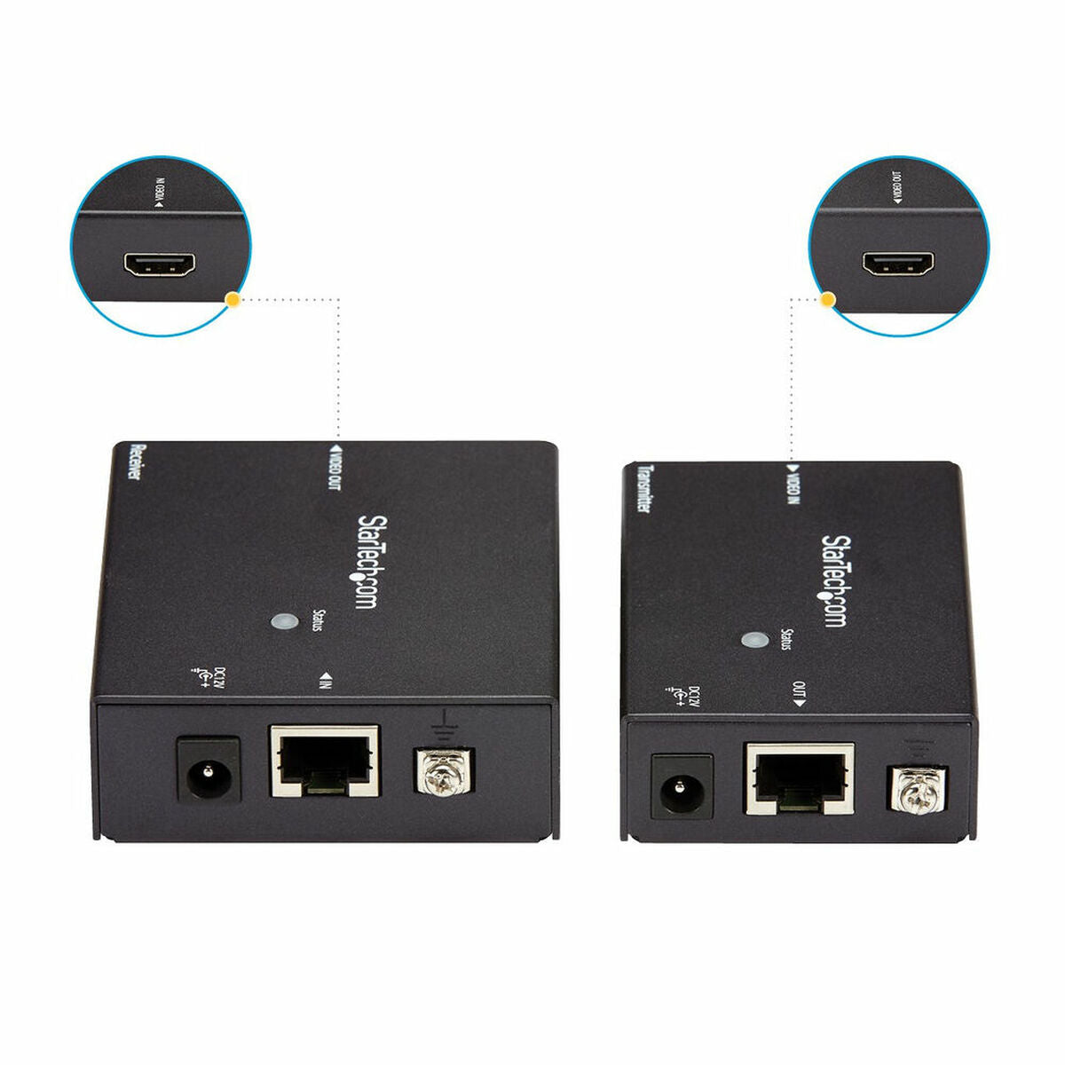 HDMI Over Single Cat 5 Extender - 4K