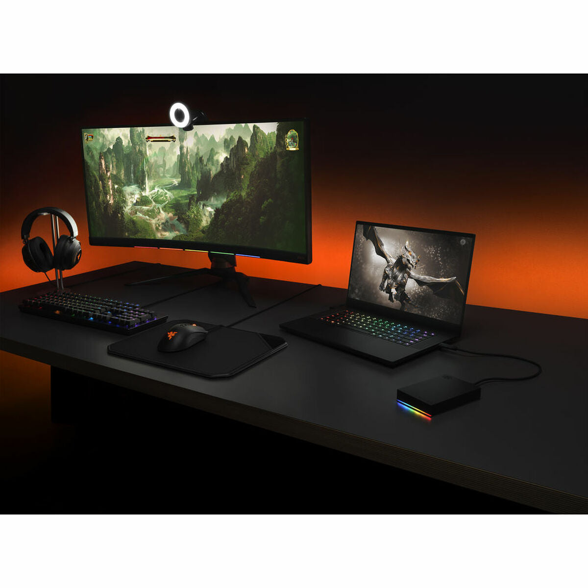 SEAGATE FireCuda Gaming Hard Drive 5To USB RTL