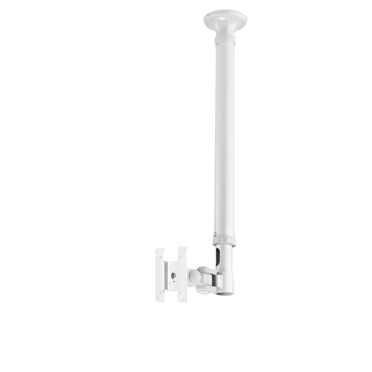 NEOMOUNTS FPMA-C100WHITE Support de plafond pour écran de 10-30p - h 79-129 cm